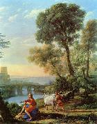 Landschaft mit Apollo und Merkur Claude Lorrain